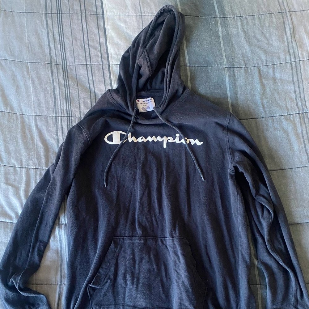Men's Black Champion Sweatshirt